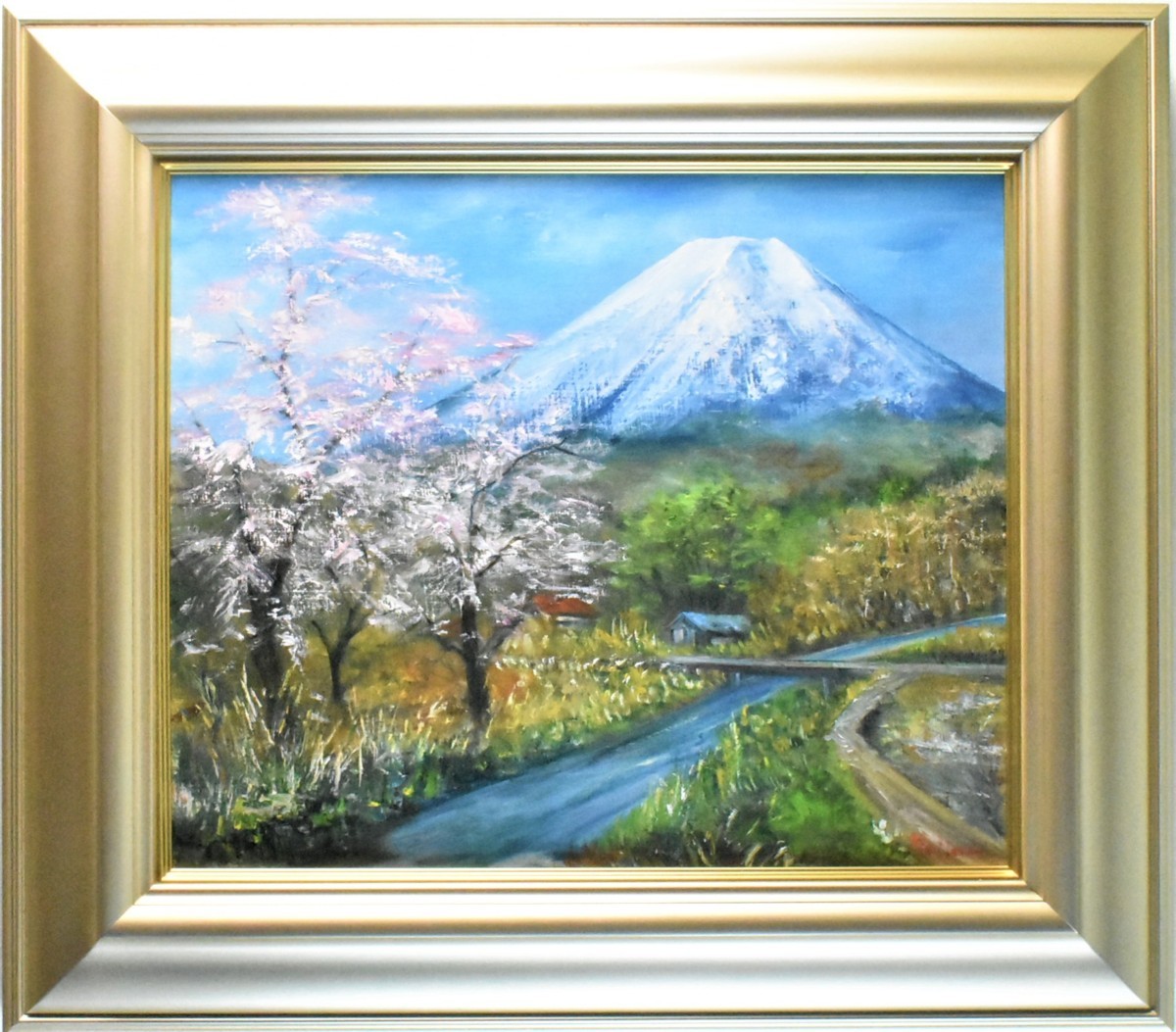 ...8 number [.. spring ] oil painting .[ regular light ..5000 point exhibiting!. favorite work . see .. - ]