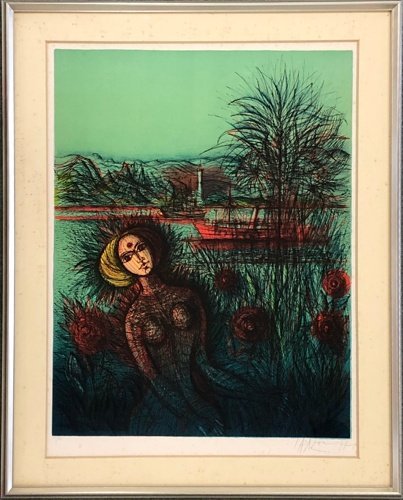 カルズー 版画 「エキゾチック」 【正光画廊 5000点出品中!お好みの