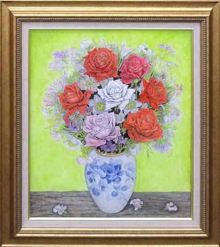 掘り出し希少作品 油彩画・肉筆 服部和三郎 作「...+sobrape.com.br