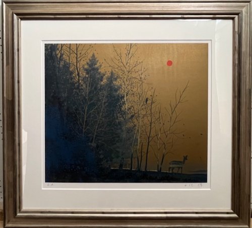 完成度の高い作品です。風格があり画品があり名品です。 文化勲章受章