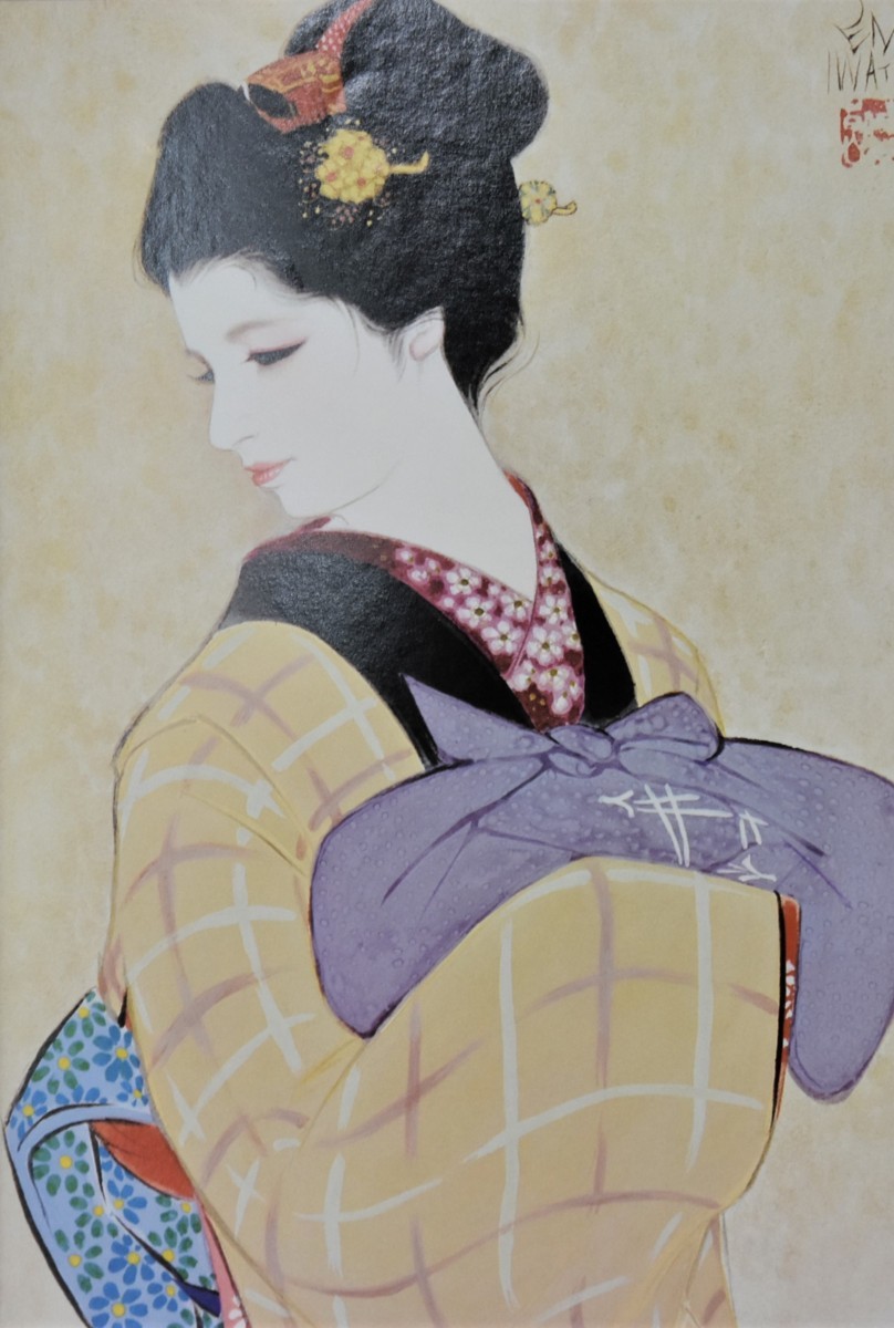  digging recommendation work! Iwata . Taro poster * three 100 year. woman ~ [. old ...( Meiji )] regular light ..