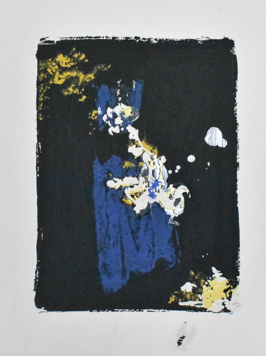 巨匠作家希少版画作品! マリノ・マリー二 版画 「elemento primo,1960