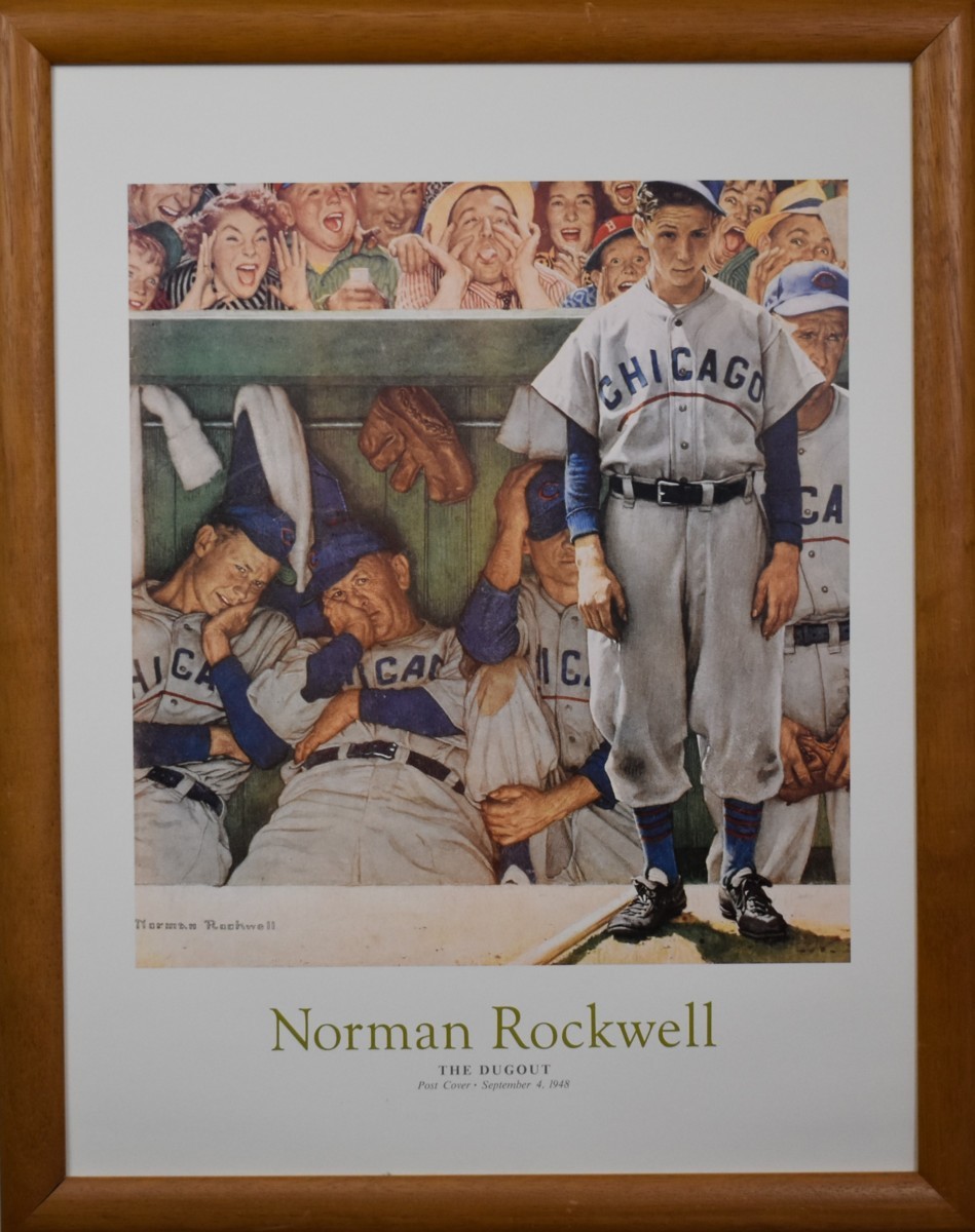  digging recommended work! Norman * lock well poster [THE DUGOUT] [ regular light ..]