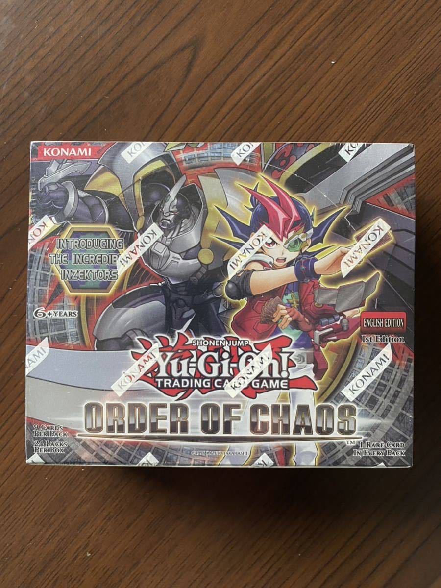 未開封 コナミ 遊戯王 ORDER OF CHAOS オーダーオブカオス 英語版