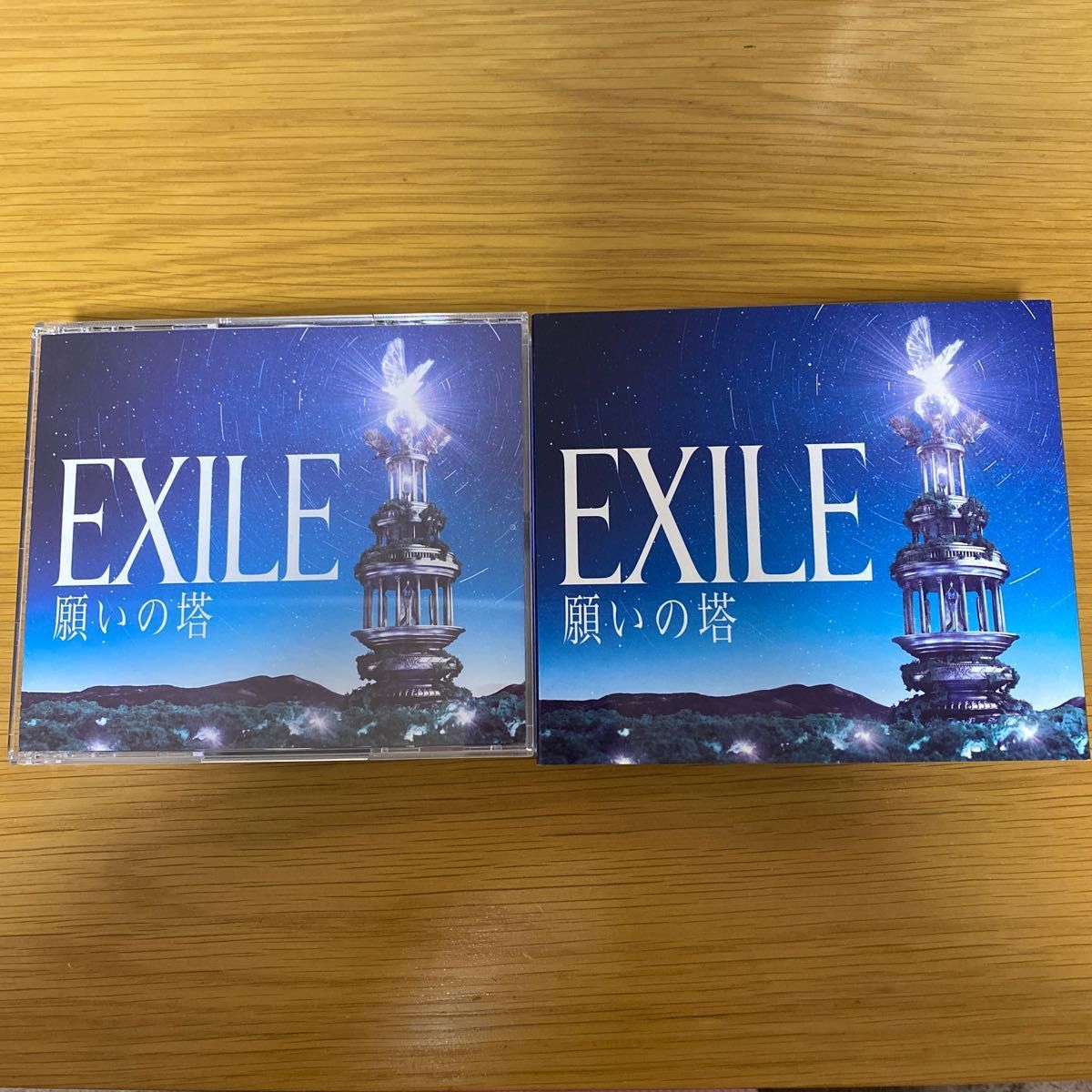 EXILE エグザイル　願いの塔　カバー器　ミニアルバム