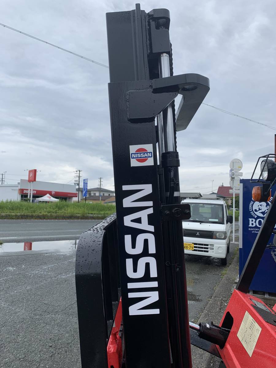NISSAN　ニッサンフォークリフト　ガソリン車　1.5トンクラス　パワステ下取り可能_画像7