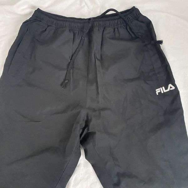 FILA フィラ スポーツウェア ジャージパンツ ブラック ◎15-03_画像2