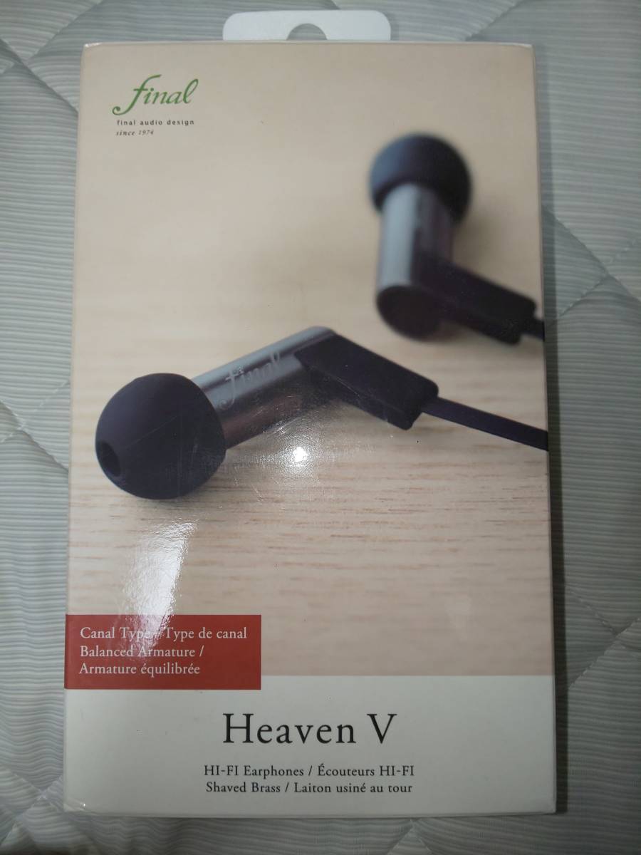 【新品】final Heaven V FI-HE5BSB カナル型イヤホン バランスドアーマチュア型