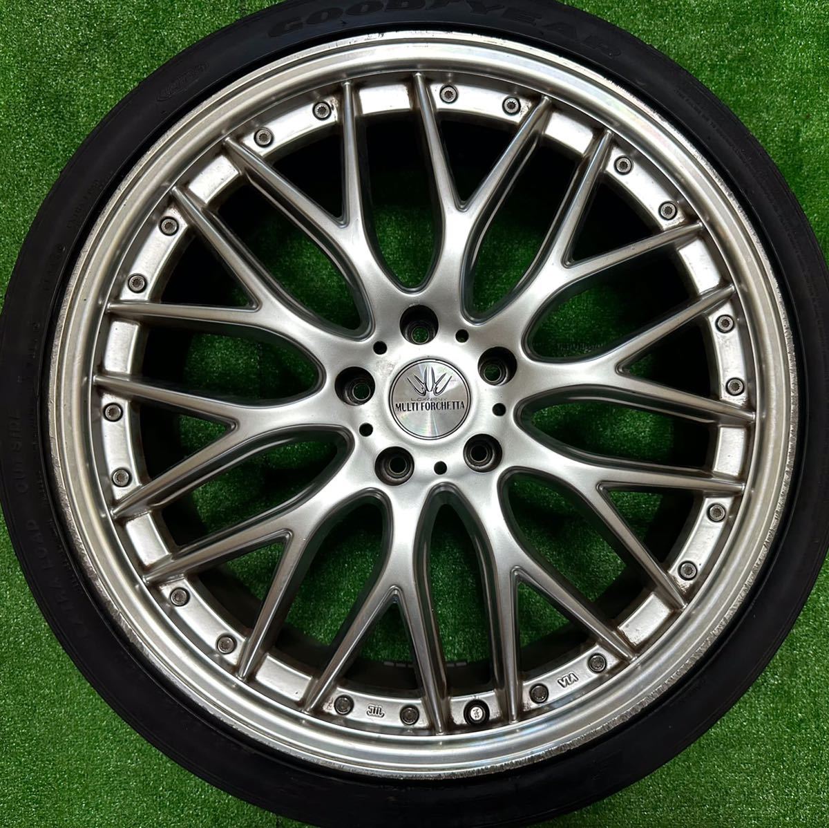 LOXARNY MULTI FORCHETTA (4本:245/35ZR20 95W 20×8J +45) PCD 114.3 (2本:2016年製)(1本:2017年製)(1本:2021年製)の画像6