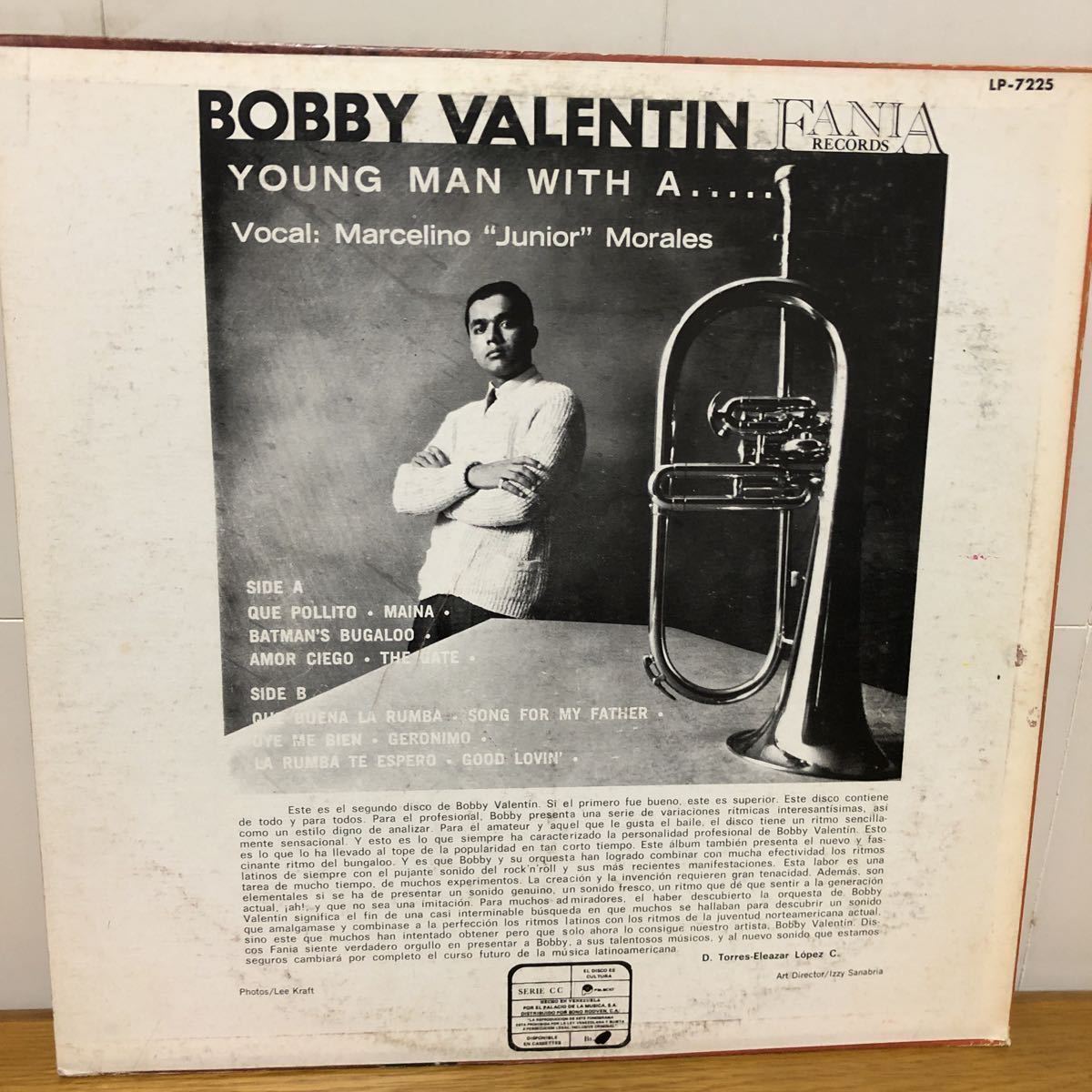 Bobby Valentin - Young Man With A…/ Fania_画像4