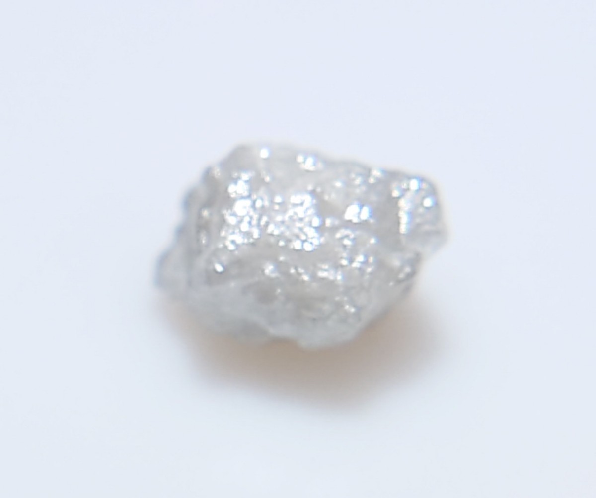  ultimate rare! diamond raw ore 0.86ct loose (LA-6175)