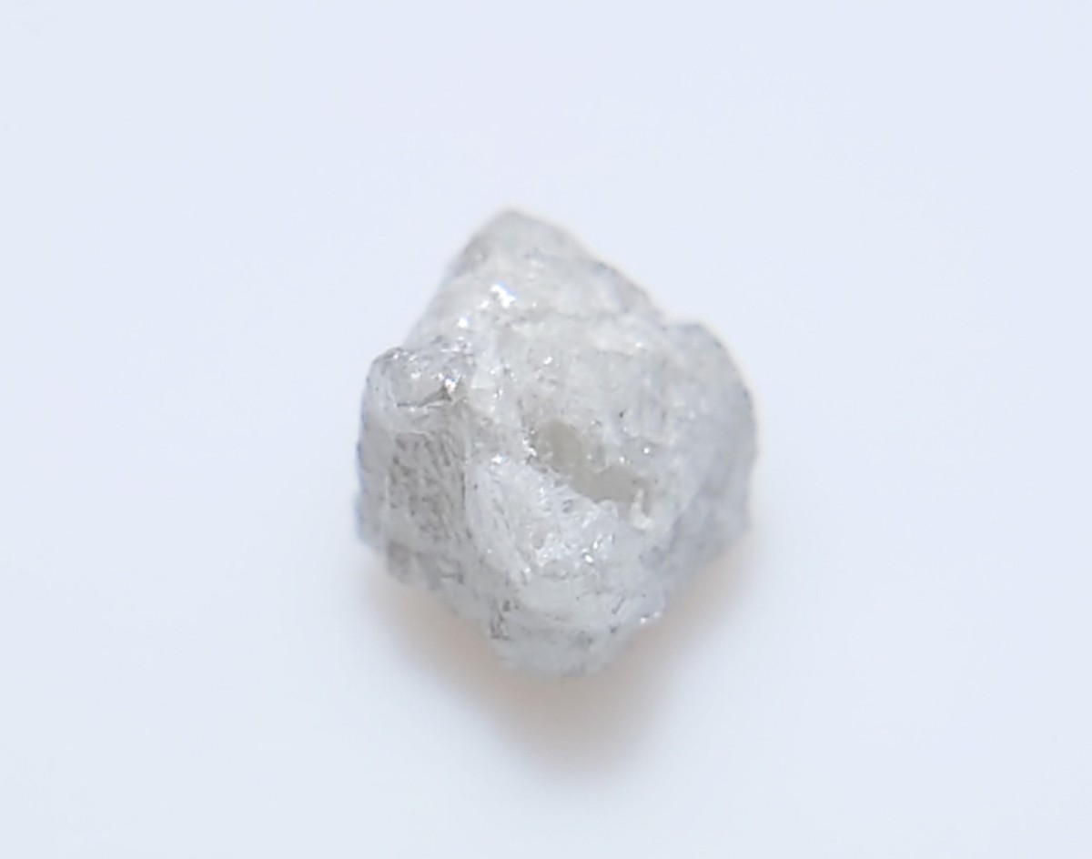  ultimate rare! diamond raw ore 0.86ct loose (LA-6175)