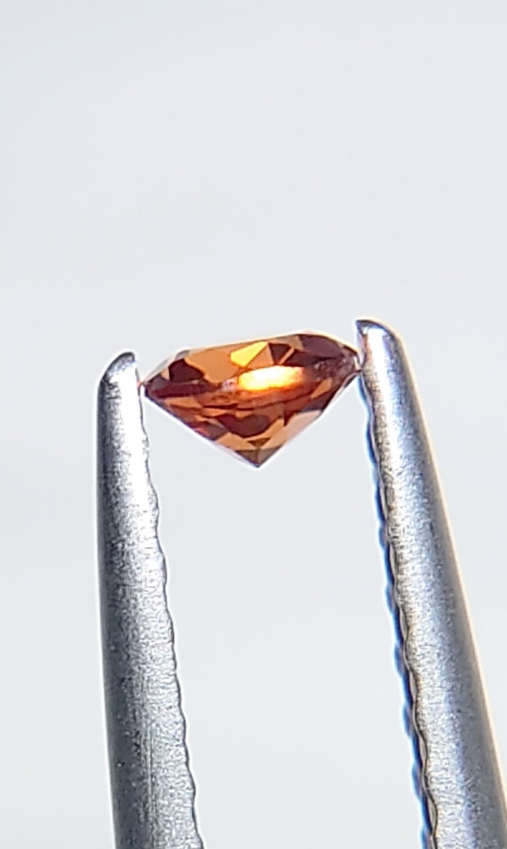 極美品！　スペサルタイトガーネット　0.14ct ルース（LA-6190）_画像6