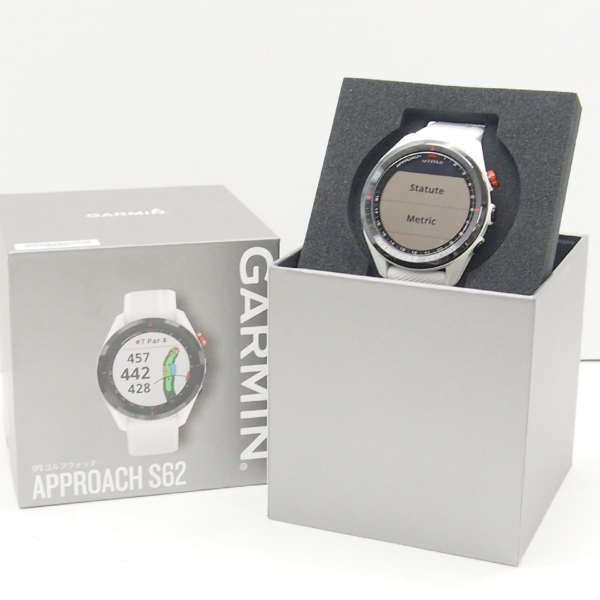 Yahoo!オークション - GARMIN ガーミン Approach s62 白 中古...