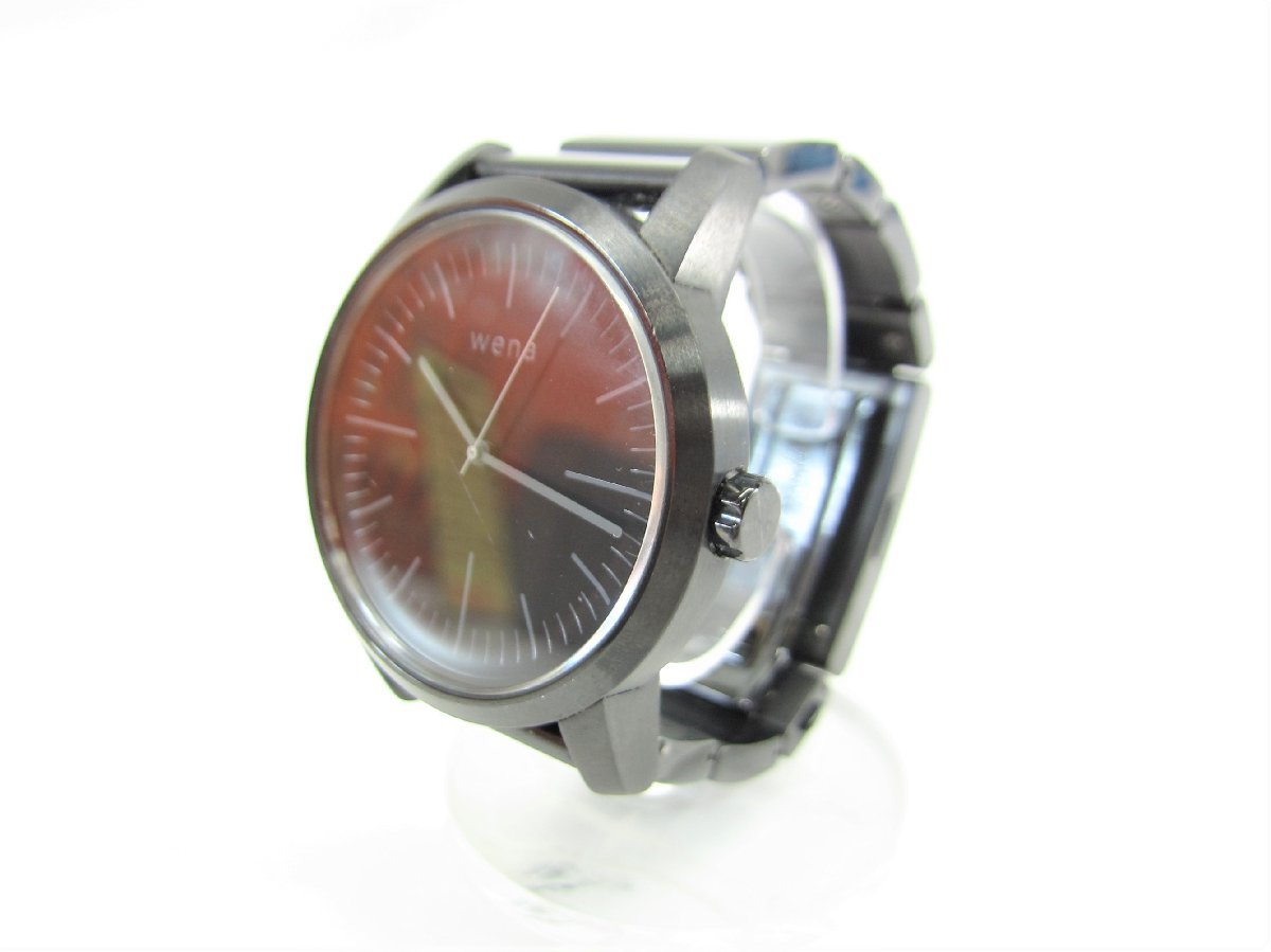 WENA WN-WT01B-H Three hands model スマートウォッチ 腕時計 ∠UA9965_画像3