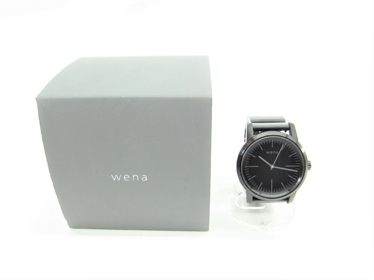 驚きの価格 hands Three WN-WT01B-H WENA model ∠UA9965 腕時計