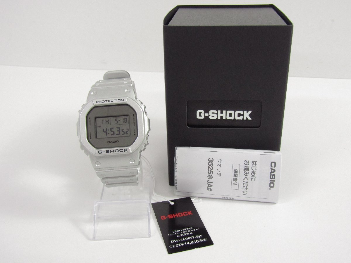 未使用 CASIO カシオ G-SHOCK G-ショック DW-5600FF-8JF デジタル 腕時計 ▼AC23910