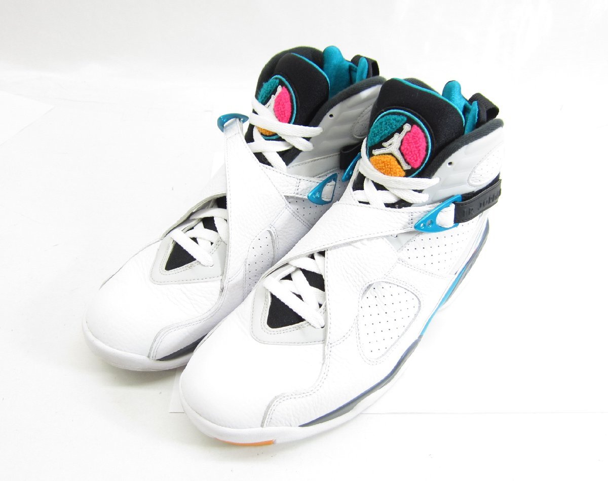 NIKE ナイキ AIR JORDAN 8 RETRO 305381-113 SIZE:US10.5 28.5cm メンズ スニーカー 靴 □UT9774_画像1