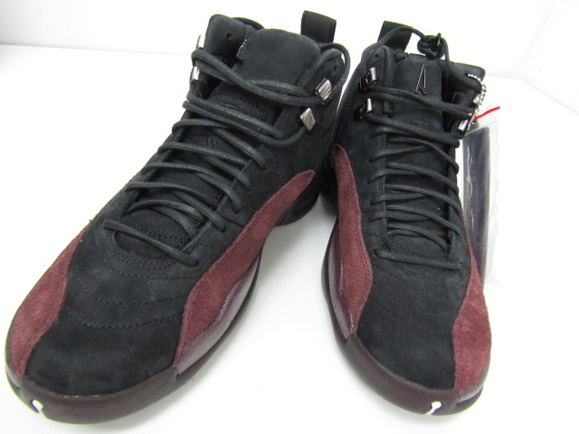 A Ma Maniere×NIKE WMNS AIR JORDAN 12 RETRO SP”BLACK AND BURGUNDY CRUSH”/DV6989-001 SIZE:26.5cm ナイキ 靴 ∩SH6440_画像2