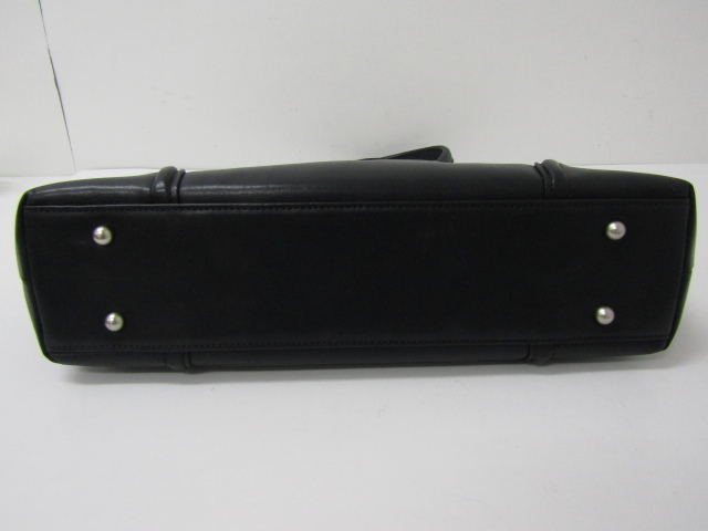 低価格の WOODS FIVE ファイズ・ウッズ ◇BG3975 中古 ブラック レザー