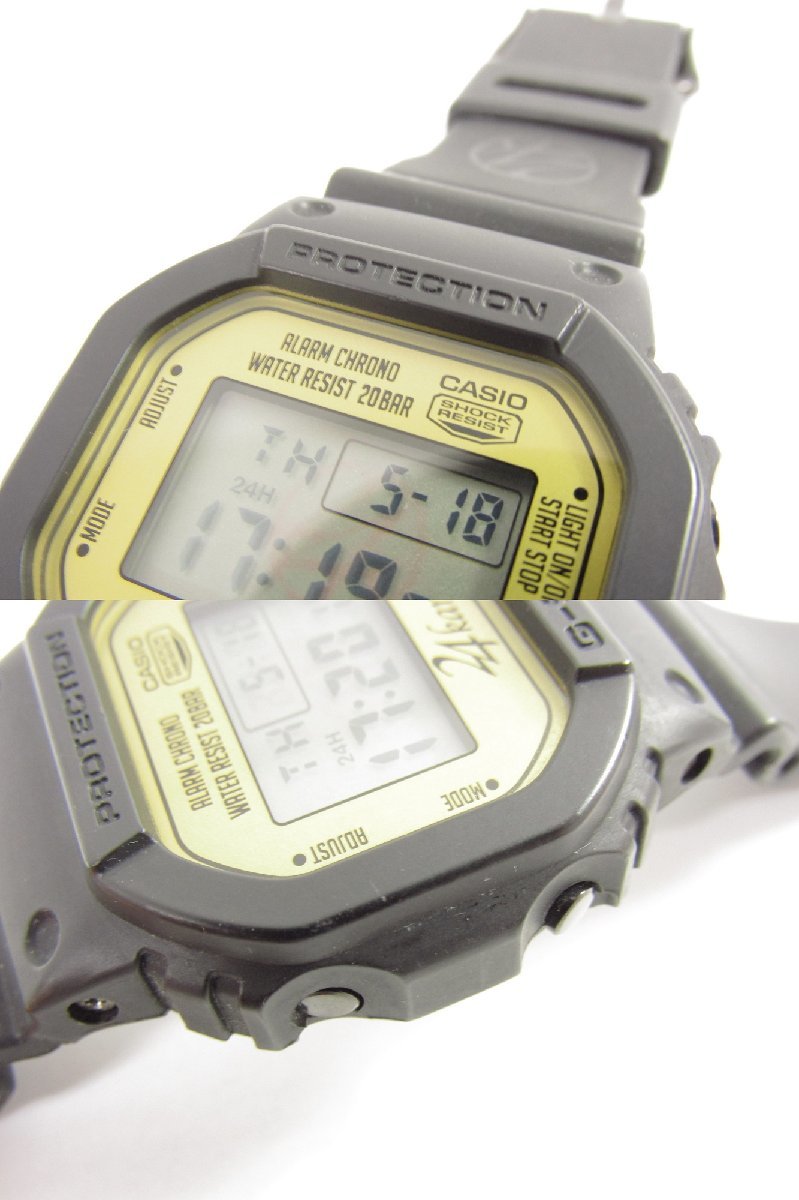 CASIO カシオ G-SHOCK G-ショック DW-5600 24Karats STAY GOLD 三代目 J Soul Brothers 2011年モデル デジタル 腕時計▼AC23911_画像8