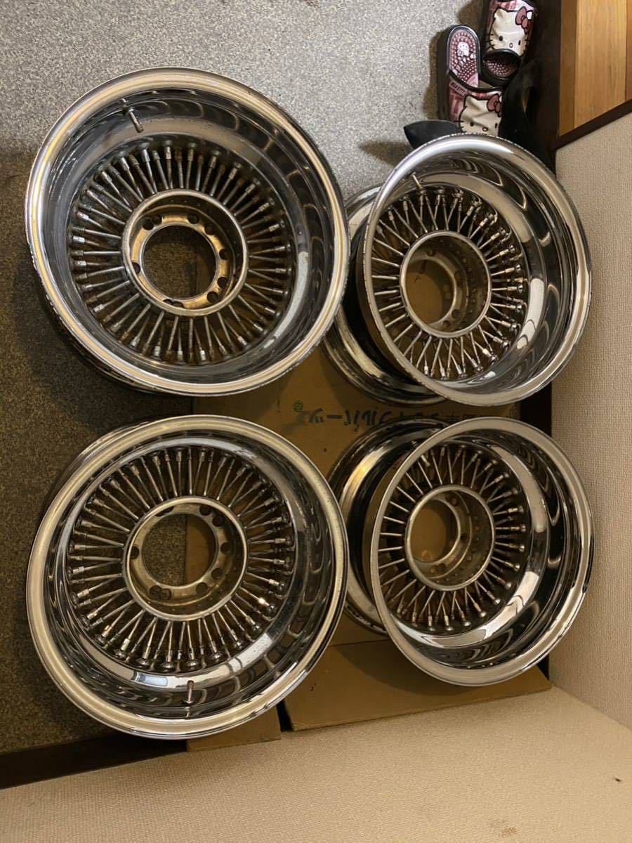 15インチ 8J 139.7 6H 5H ロードスター ワイヤーホイール 15インチ 8J 139.7 6H 5H ロードスター ワイヤーホイール