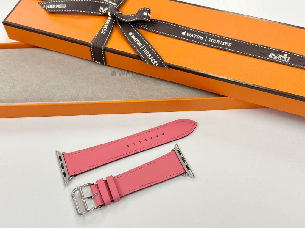 ☆即決 未使用 Apple Watch Hermes 41mm 40mm ローズアザレ シンプル