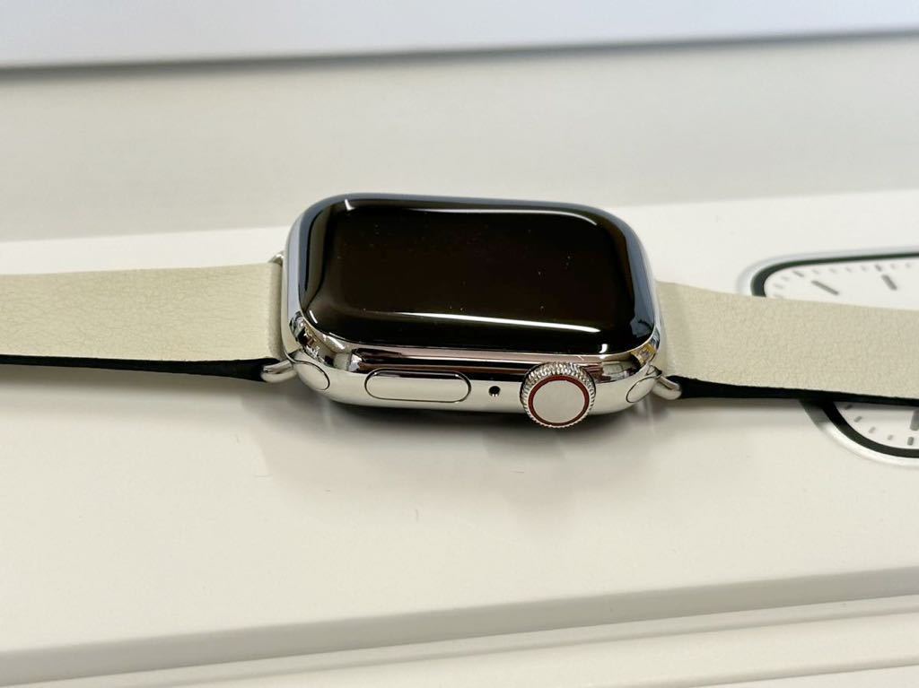即決 美品 Apple Watch series7 41mm シルバーステンレス アップル