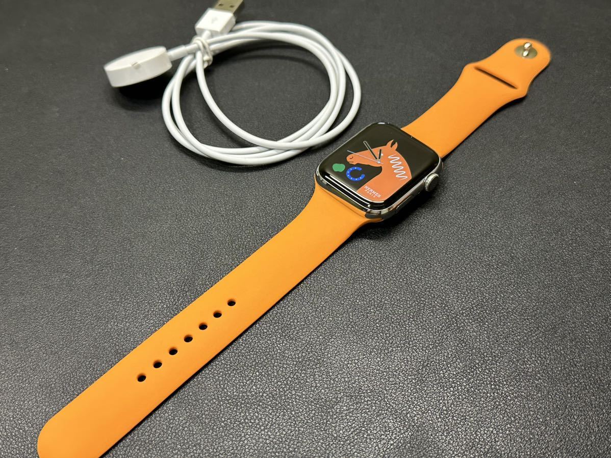 ☆即決 美品 Apple watch エルメス シリーズ5 アップルウォッチ HERMES