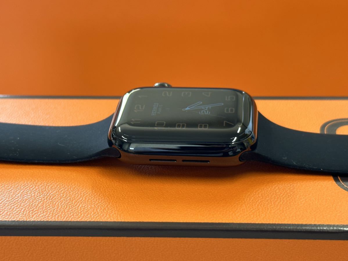 即決 美品 Apple Watch series6 HERMES 40mm アップルウォッチ 黒 