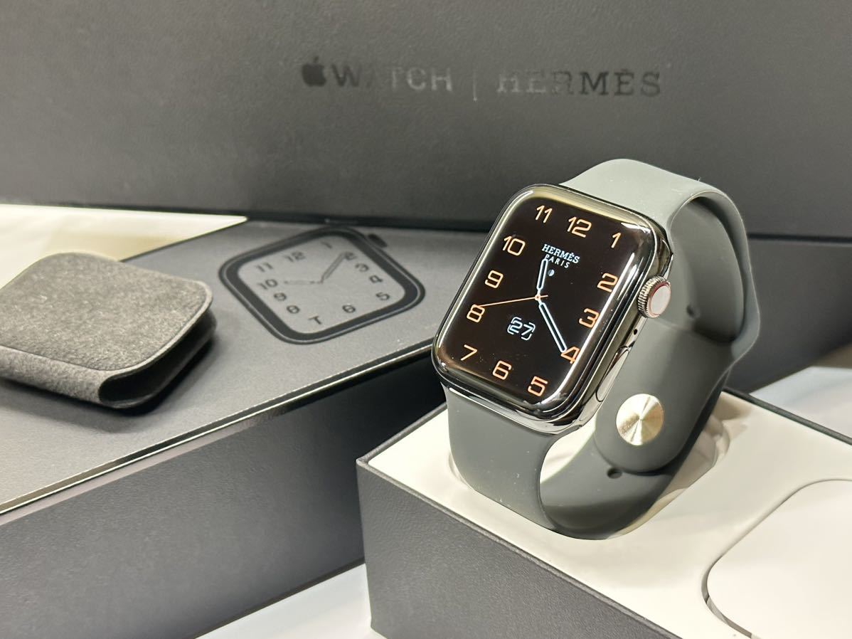 Apple Watch series5 ブラック　ステンレス　セルラー　アップル