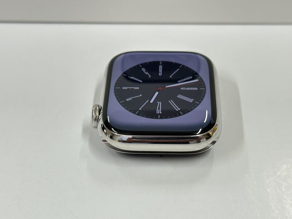 ☆即決 超美品 Series8 バッテリー100% Apple Watch 45mm シルバー