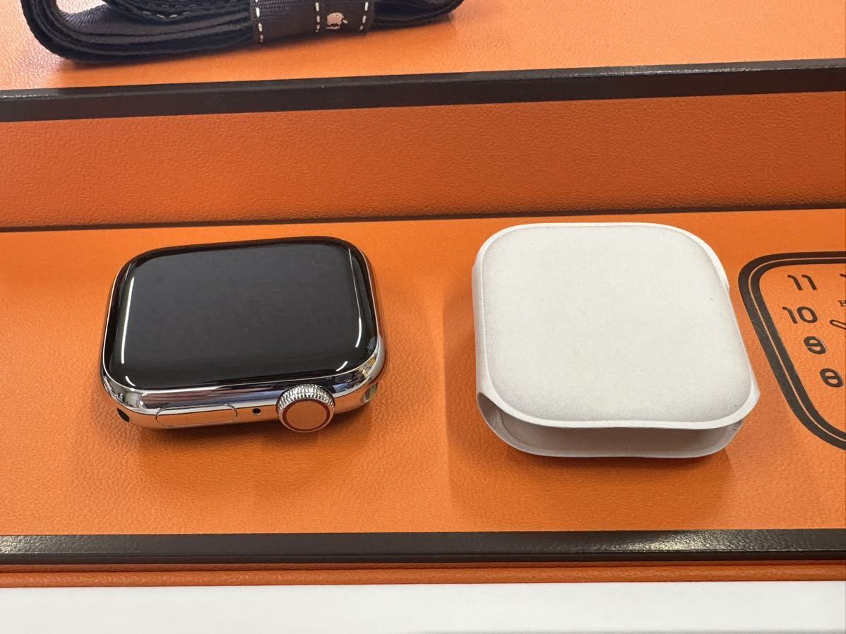 ☆最新 即決 未使用 100% Apple Watch series8 HERMES 41mm アップル