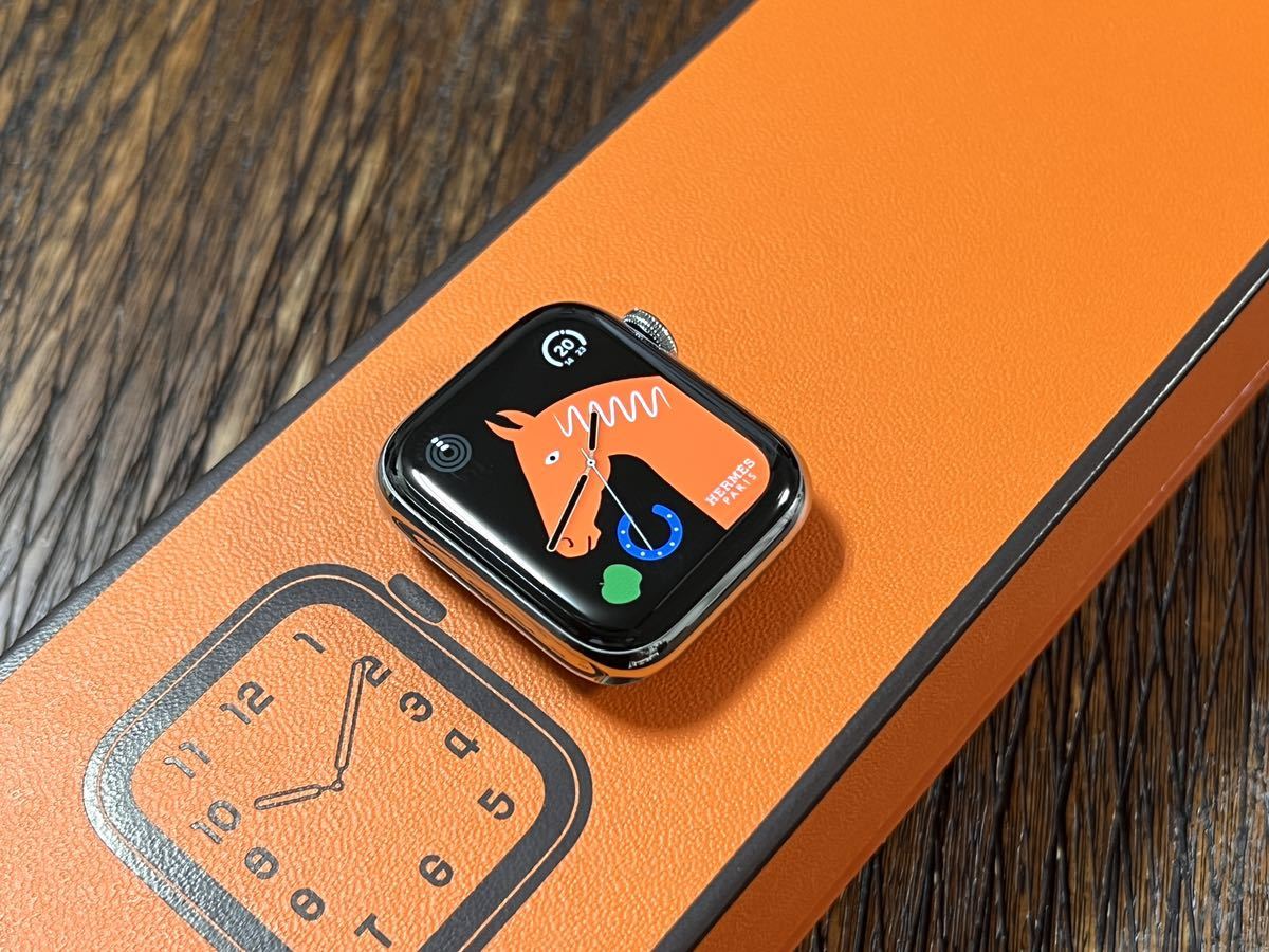 ☆即決 美品 Apple watch エルメス シリーズ5 アップルウォッチ HERMES