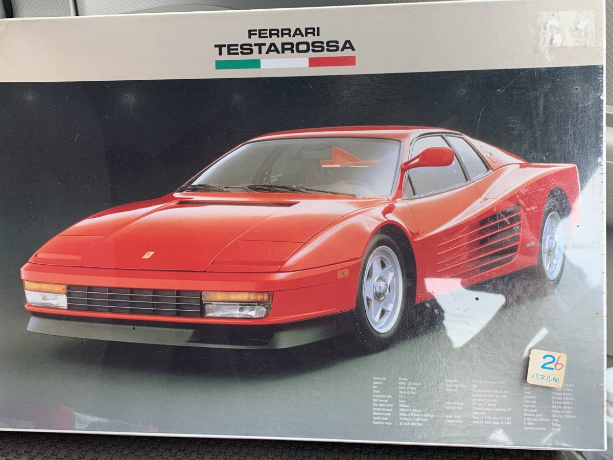  load Ferrari * Testarossa 1000pcs jigsaw puzzle unopened 