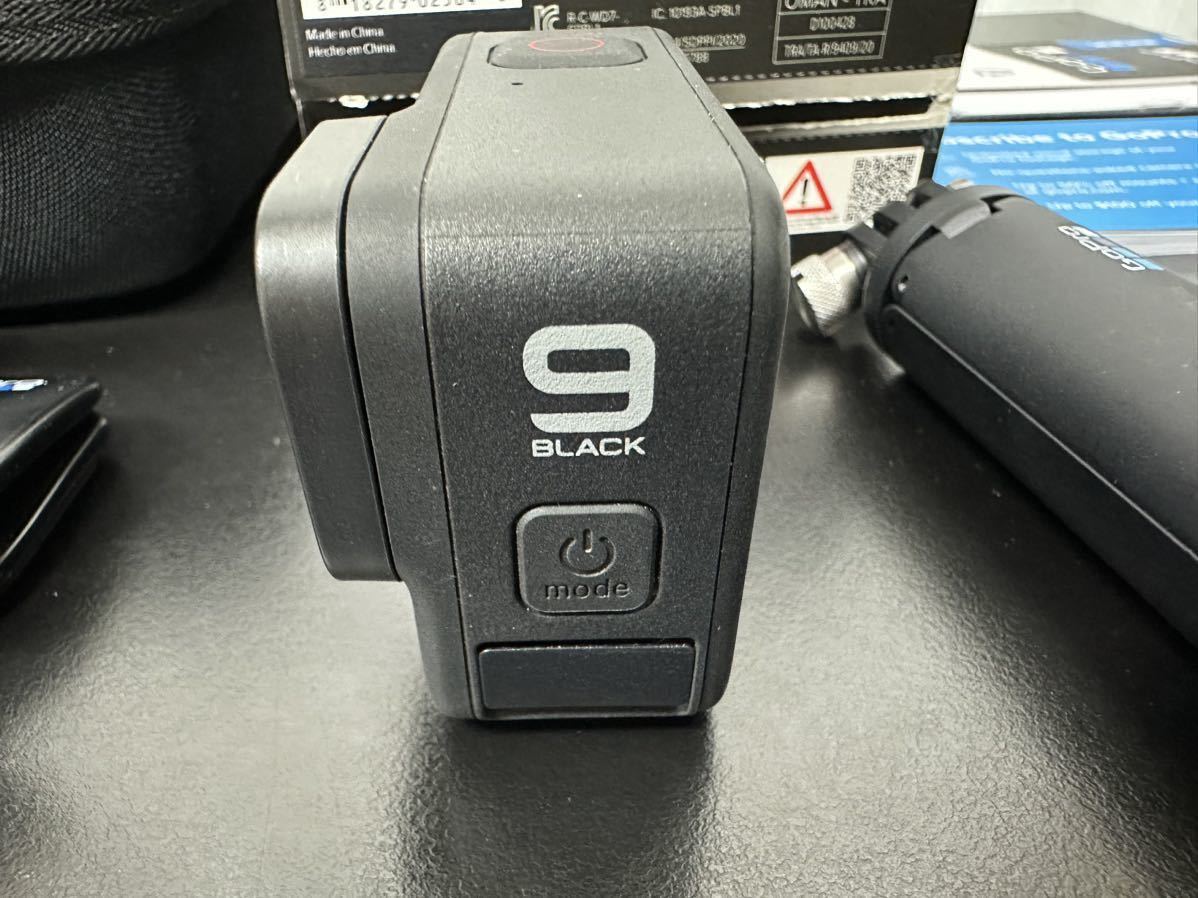 本物保証】【本物保証】GoPro HERO9 画面割れ 付属品新品 ビデオカメラ