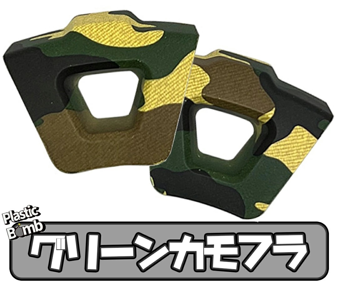 12インチ RIVAI OFFROAD Plastic Bomb 12x4.0 4/100 +42 マットブラック グリーンインサートセット プラスチックボム 軽トラ軽バン 1本価格_画像2