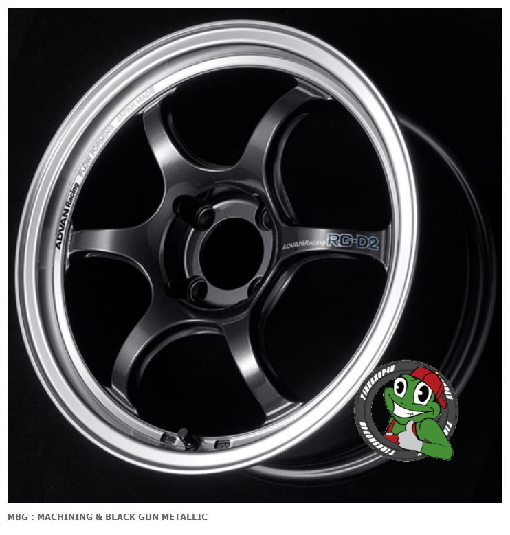 新品 ADVAN Racing アドバンレーシング RG-D2 18X9.0J 5/114.3 +24 +31 +43 MBG ガンメタリック シルビア RX-7 RX-8 リア 等_画像3