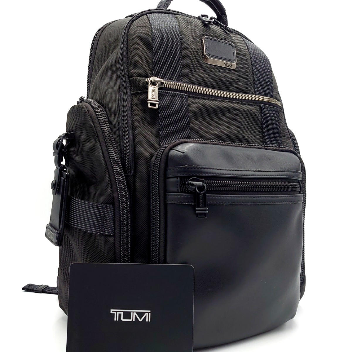 1円 極美品 TUMI トゥミ ALPHA BRAVO SHEPPRAD メンズ リュック バック