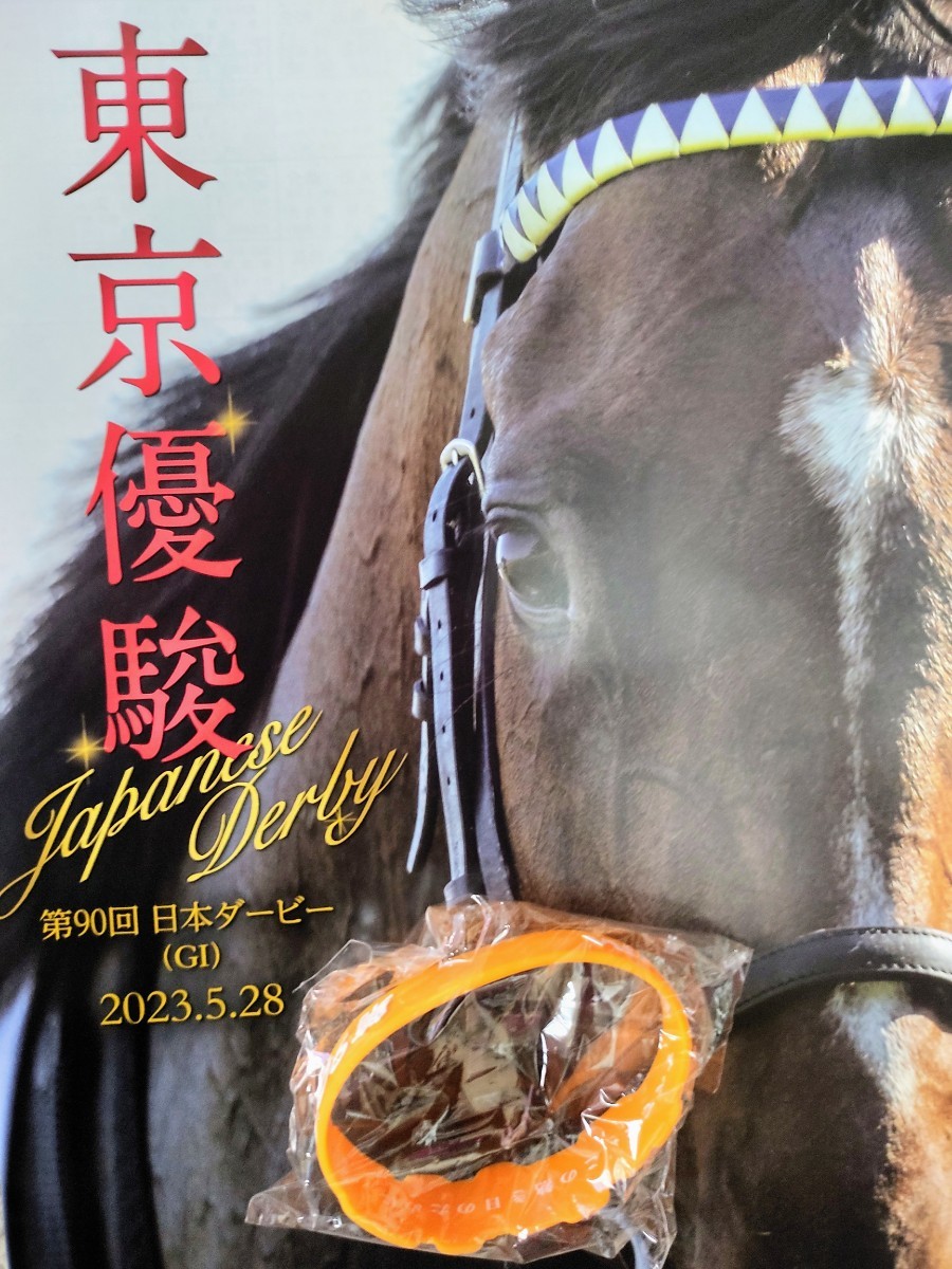 JRA 2023 90回ダービー ダービリストバンド　レースプログラム　指定席　入場限定抽選_画像3