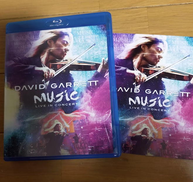 ブルーレイ Music: Live in Concert デヴィッド・ギルバート DAVID GARRETT 輸入盤_画像1