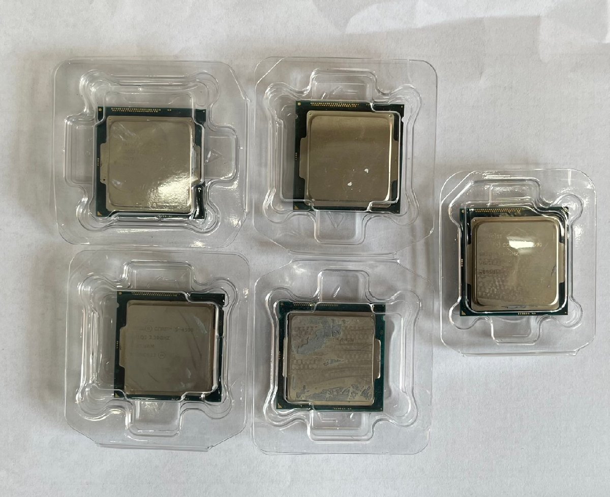 ■送料無料■5個セット　CPU Intel CORE I5 第四世代　 動作未チェック　現状販売