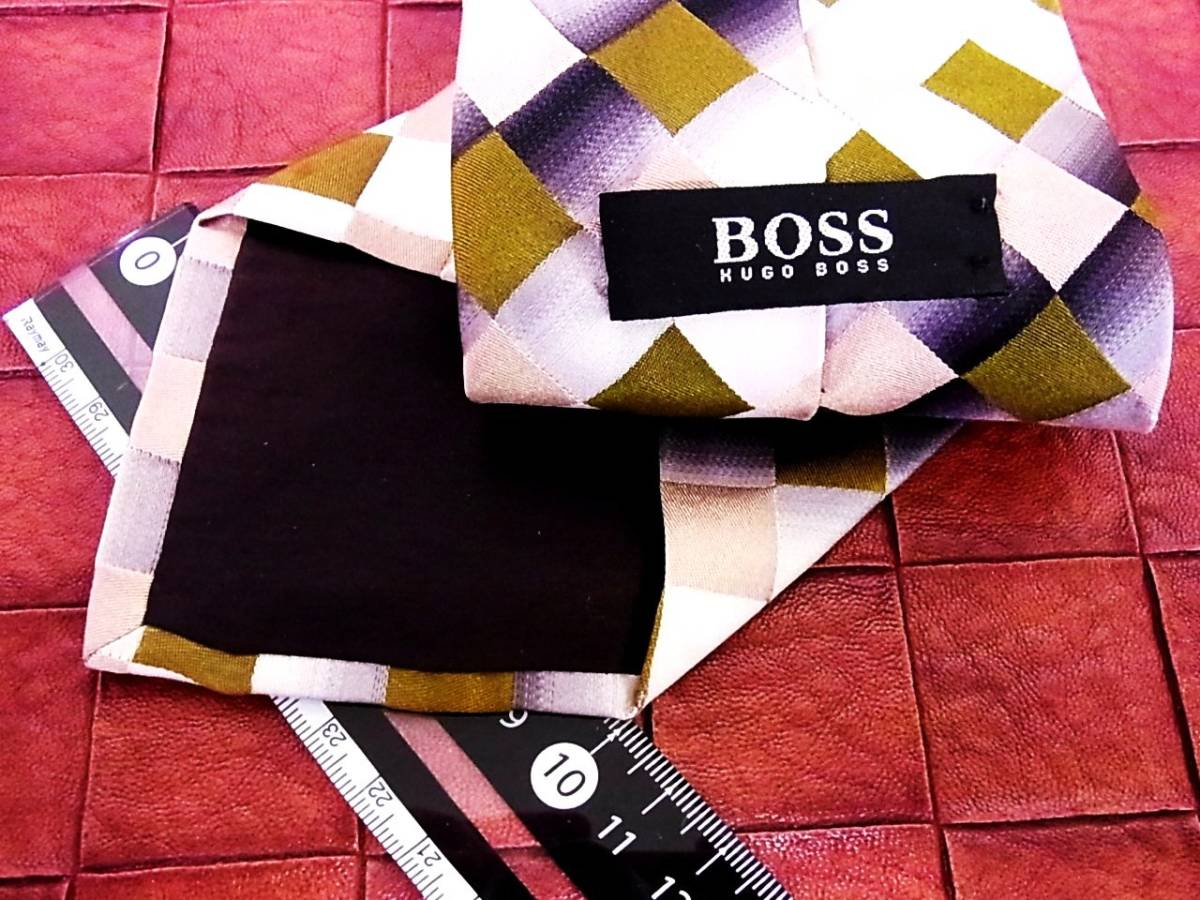 ●2723●良品●【ＢＯＳＳ】ヒューゴ・ボスのネクタイ_画像2