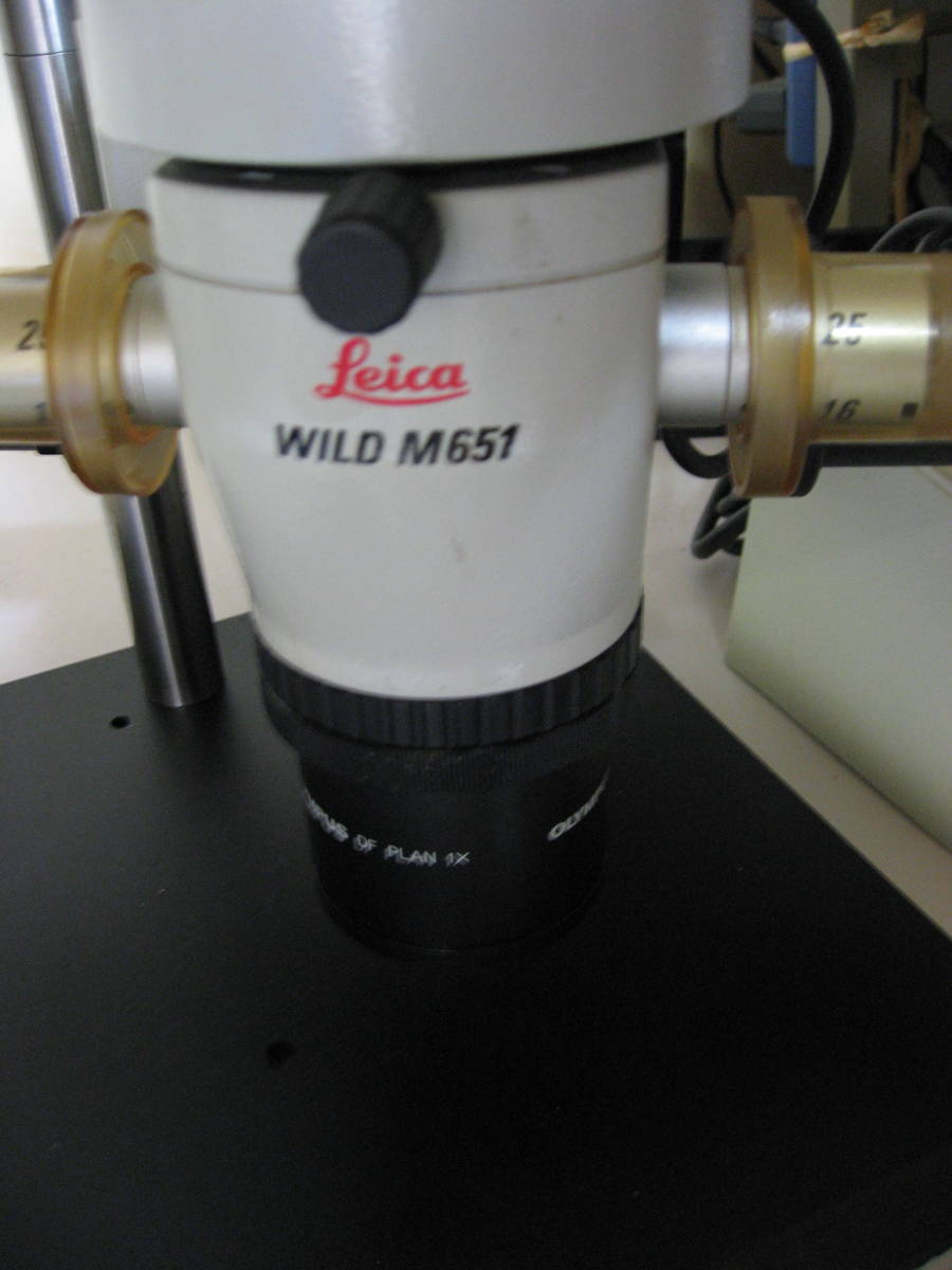 WILD (ライカ）実体顕微鏡　M651 中古品_画像3