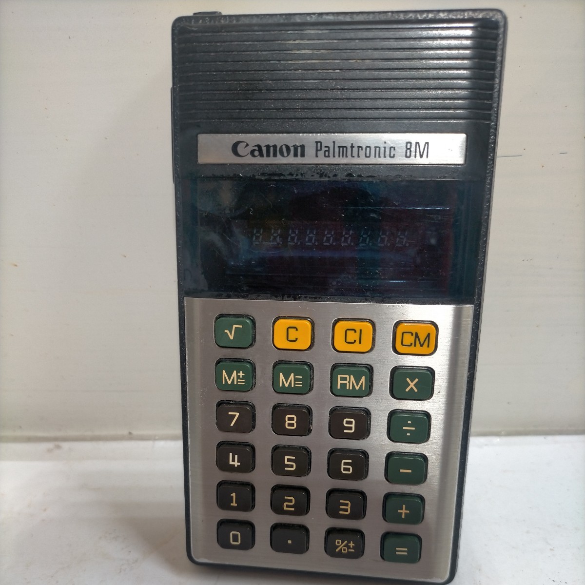 ジャンク扱い】Canon キャノン 電卓 LD-8M3 計算機 Palmtronic 8M