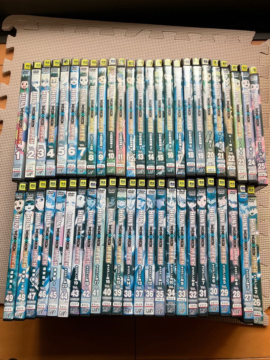 テレビアニメHUNTER×HUNTERのDVDレンタル落ちです。 | noonanwaste.com