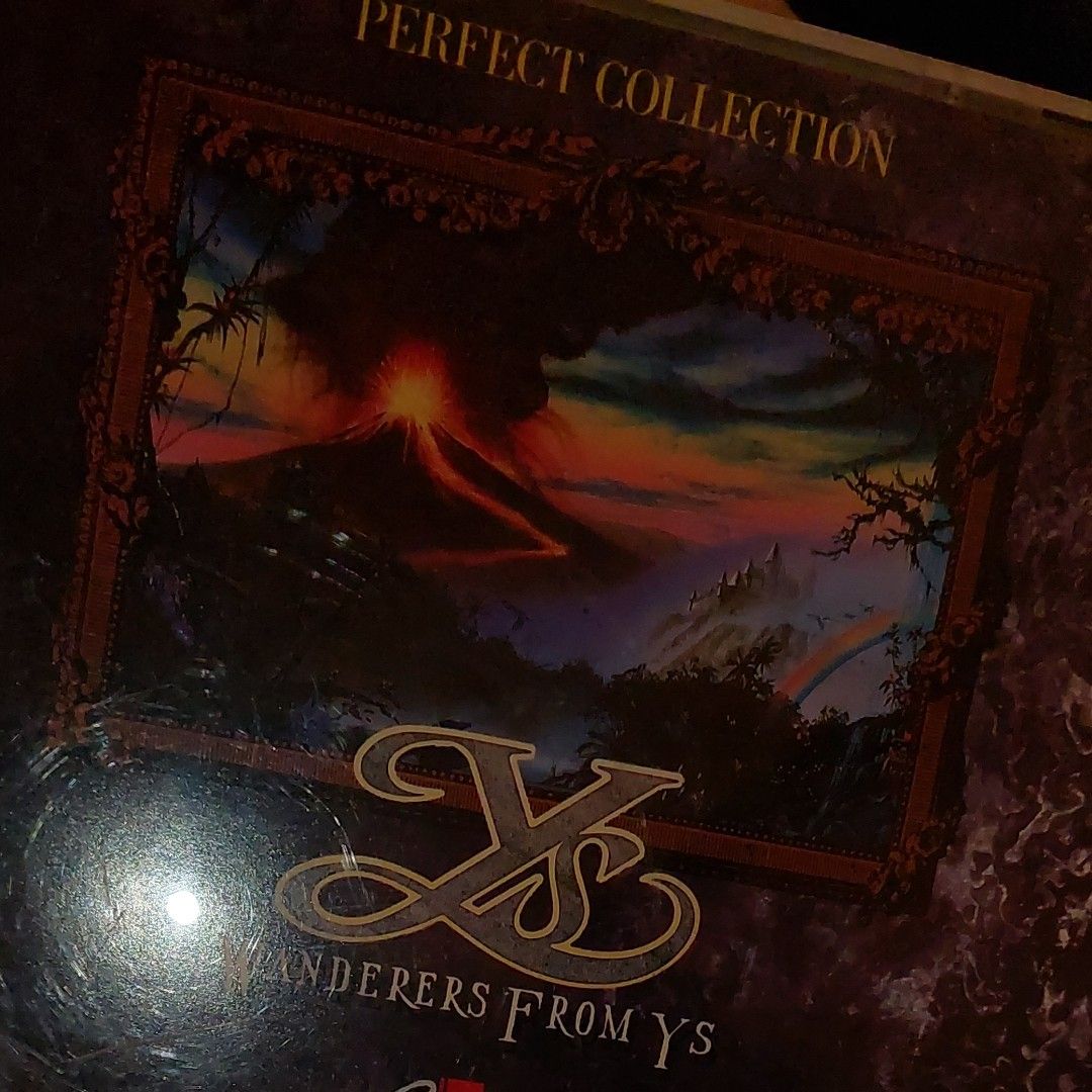 (ケースに割れ目)CD イース3 パーフェクトコレクション　2枚組　サウンドトラック