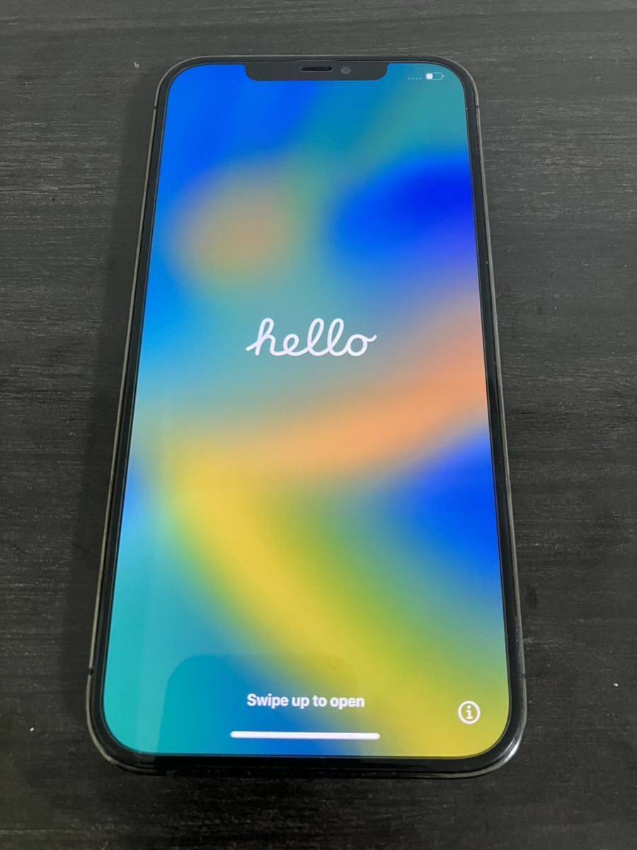 1円スタート! ジャンク iphone 12 pro max 256gb simフリー アク