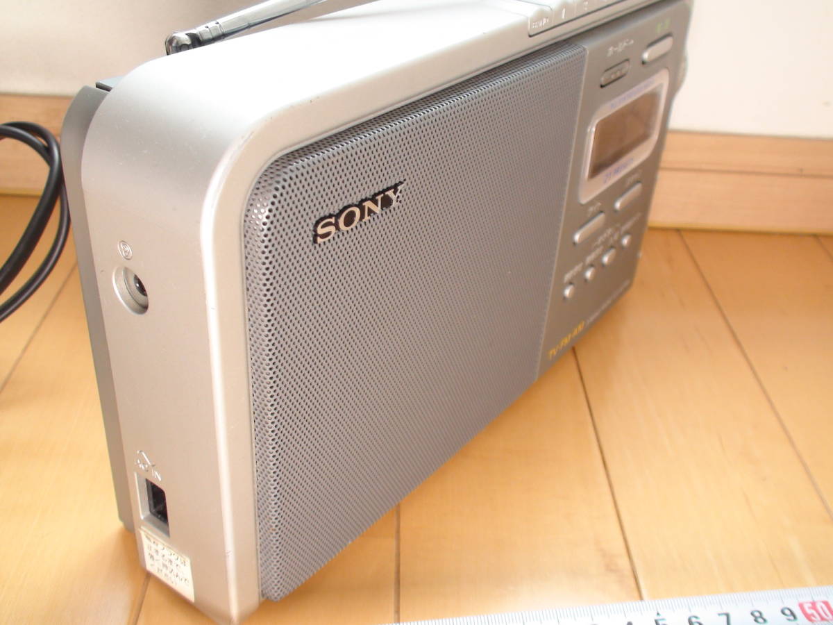 ★使用感が無くて美品です★SONY★高感度ラジオ★ICF-M770V★シンセサイザーチューニングなので同調がずれることが無く快適です★_画像4