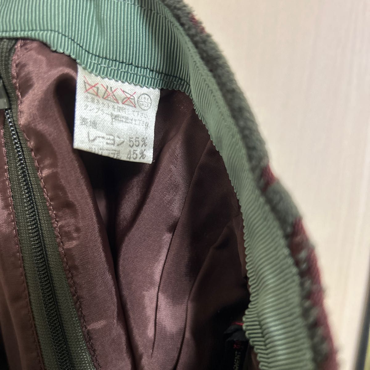 j&r 38 グリーン スーツ 結婚式 セットアップ ジャガード レディース